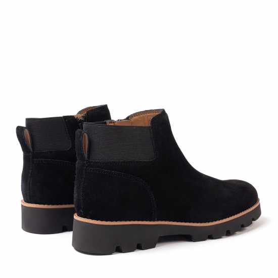 Golddigga Suede Flat Women Boot  