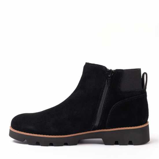 Golddigga Suede Flat Women Boot  