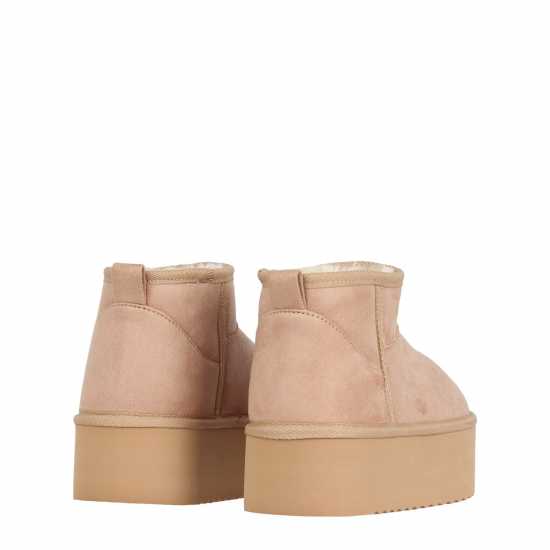 Platform Faux Fur Lined Boots Womens Platform Faux Fur Lined Boots Womens