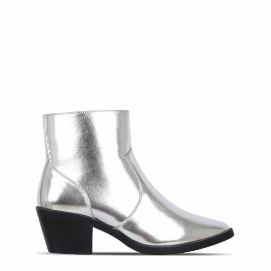 You Metallic Western Boot  