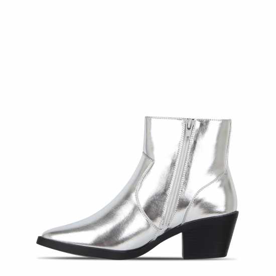You Metallic Western Boot  