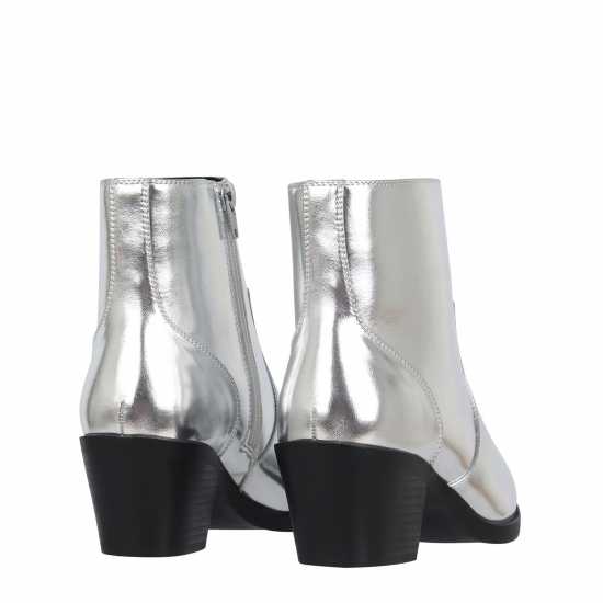 You Metallic Western Boot  