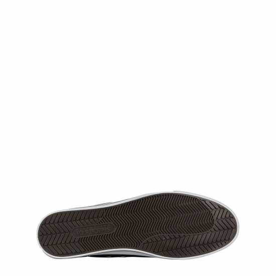 Soulcal Canvas High Trainers Mens Черно/Бяло 
