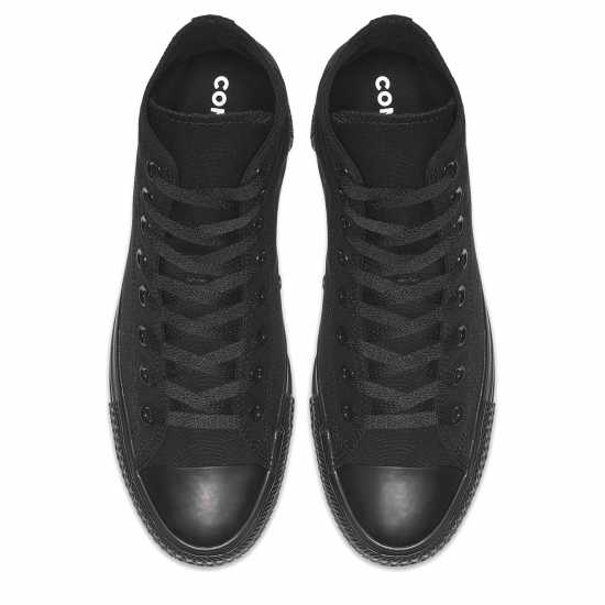 Платнени Кецове Converse Lifestyle As Mono Canvas High Tops Mens Черно 001 Мъжки маратонки
