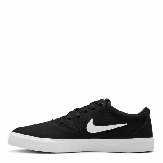 Мъжки текстилни маратонки и платненки Nike Charge Canvas Trainers Mens Черно/Бяло/Гума Nike Charge Canvas Trainers Mens Черно/Бяло/Гума Мъжки текстилни маратонки и платненки