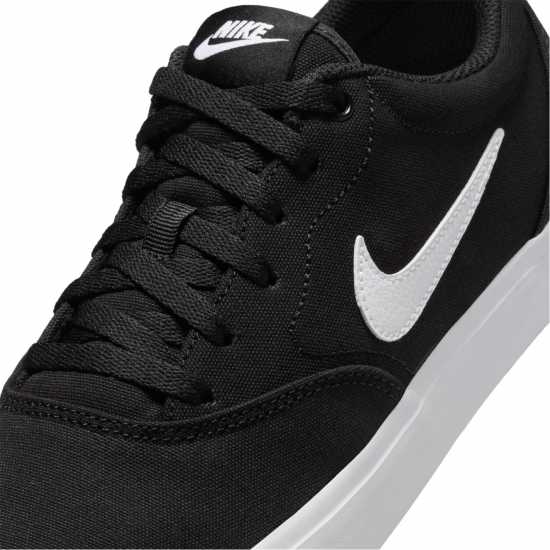 Мъжки текстилни маратонки и платненки Nike Charge Canvas Trainers Mens Черно/Бяло/Гума Nike Charge Canvas Trainers Mens Черно/Бяло/Гума Мъжки текстилни маратонки и платненки
