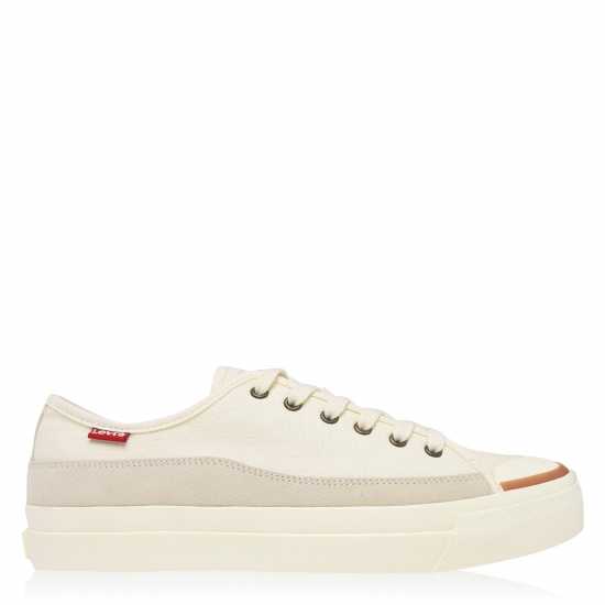 Levis Ниски Мъжки Маратонки Square Canvas Low Trainers Mens  