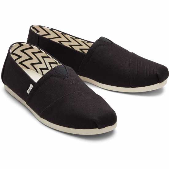 Мъжки маратонки Toms Платнени Обувки Alpargata Canvas Shoes Черно/Бяло Toms Платнени Обувки Alpargata Canvas Shoes Черно/Бяло Мъжки маратонки
