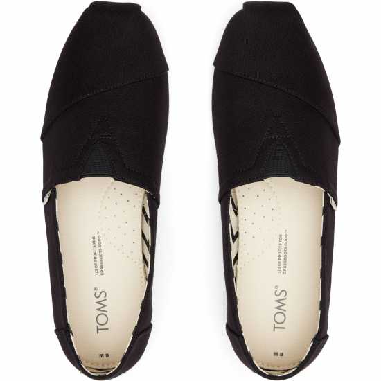 Мъжки маратонки Toms Платнени Обувки Alpargata Canvas Shoes Черно/Бяло Toms Платнени Обувки Alpargata Canvas Shoes Черно/Бяло Мъжки маратонки