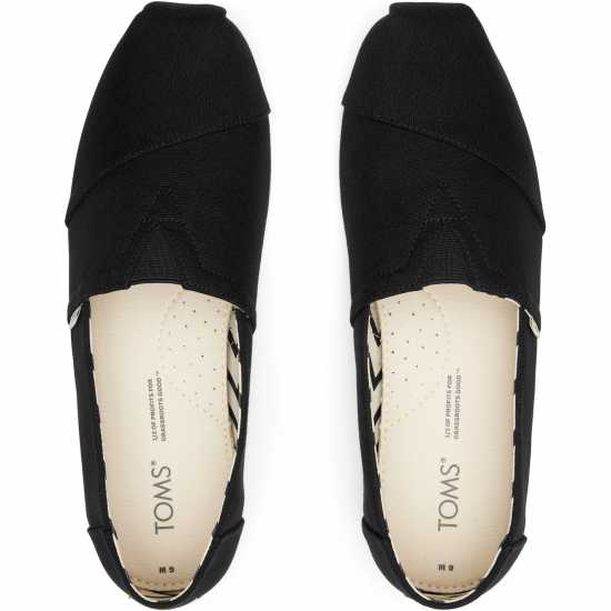 Мъжки маратонки Toms Платнени Обувки Alpargata Canvas Shoes Черно/Бяло Toms Платнени Обувки Alpargata Canvas Shoes Черно/Бяло Мъжки маратонки