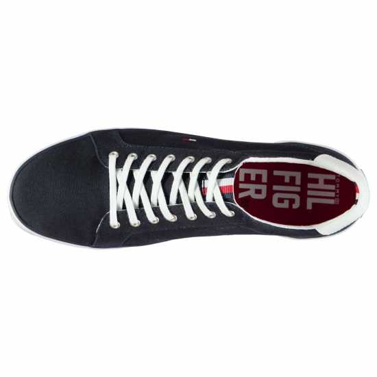 Tommy Hilfiger 1D Canvas Trainers Полунощ Мъжки маратонки