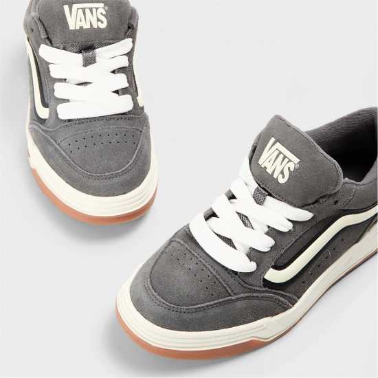Vans Adults Hylane Loden Green Canvas Trainers Певтър/Черен 