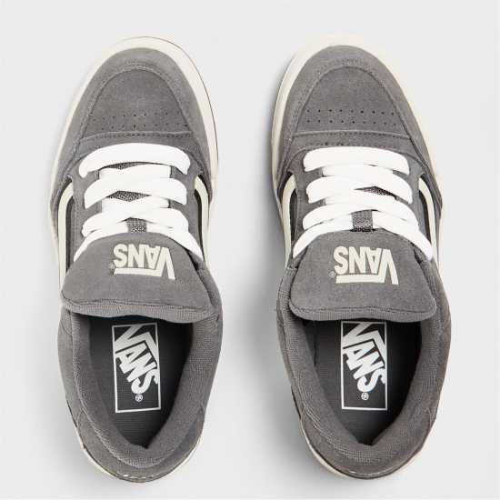 Vans Adults Hylane Loden Green Canvas Trainers Певтър/Черен 