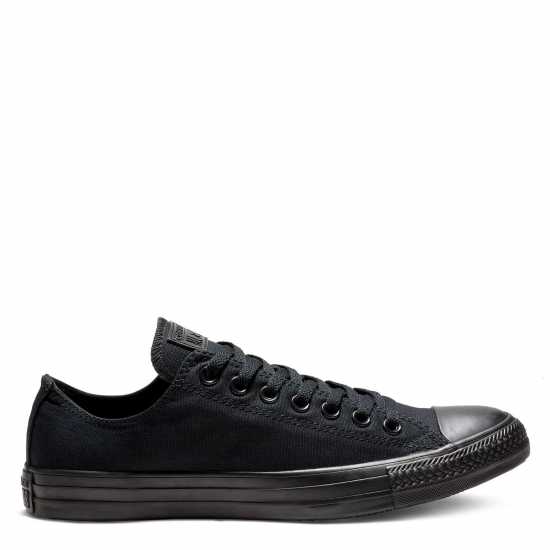 Мъжки маратонки Converse Lifestyle Chuck Taylor All Star Mono Canvas Trainers Черно 001 Converse Lifestyle Chuck Taylor All Star Mono Canvas Trainers Черно 001 Мъжки маратонки