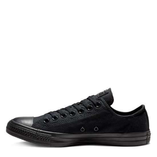 Мъжки маратонки Converse Lifestyle Chuck Taylor All Star Mono Canvas Trainers Черно 001 Converse Lifestyle Chuck Taylor All Star Mono Canvas Trainers Черно 001 Мъжки маратонки