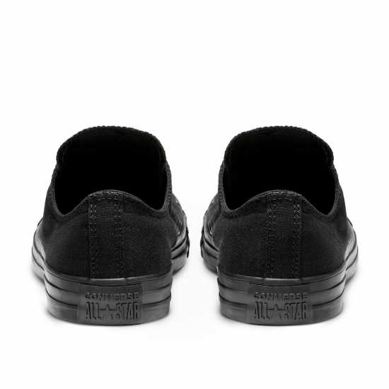 Мъжки маратонки Converse Lifestyle Chuck Taylor All Star Mono Canvas Trainers Черно 001 Converse Lifestyle Chuck Taylor All Star Mono Canvas Trainers Черно 001 Мъжки маратонки