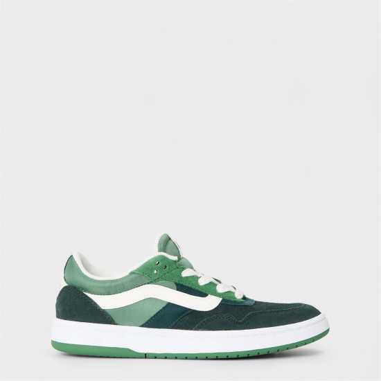 Vans Adults Cruze.0 Gradient Green Canvas Trainers  