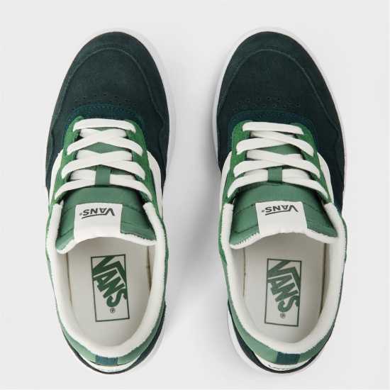 Vans Adults Cruze.0 Gradient Green Canvas Trainers  