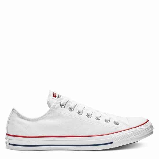 Мъжки маратонки Converse Lifestyle Chuck Ox Canvas Trainers Бяло 102 Converse Lifestyle Chuck Ox Canvas Trainers Бяло 102 Мъжки маратонки