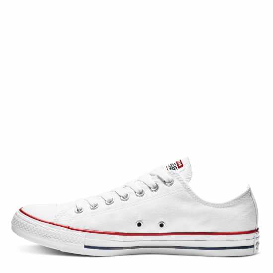 Мъжки маратонки Converse Lifestyle Chuck Ox Canvas Trainers Бяло 102 Converse Lifestyle Chuck Ox Canvas Trainers Бяло 102 Мъжки маратонки