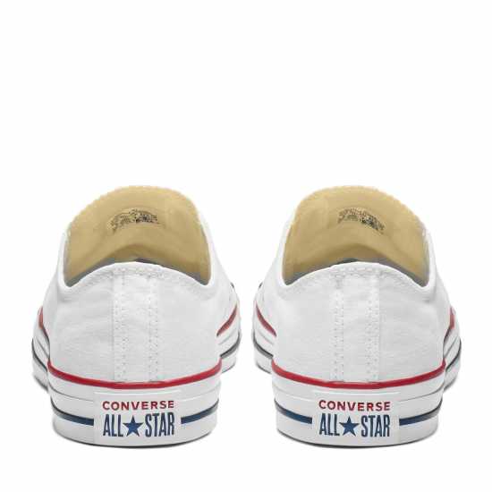 Мъжки маратонки Converse Lifestyle Chuck Ox Canvas Trainers Бяло 102 Converse Lifestyle Chuck Ox Canvas Trainers Бяло 102 Мъжки маратонки