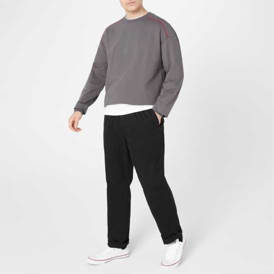 Мъжки маратонки Converse Lifestyle Chuck Ox Canvas Trainers Бяло 102 Converse Lifestyle Chuck Ox Canvas Trainers Бяло 102 Мъжки маратонки