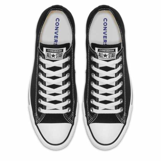 Мъжки маратонки Converse Lifestyle Chuck Ox Canvas Trainers Черно 001 Converse Lifestyle Chuck Ox Canvas Trainers Черно 001 Мъжки маратонки
