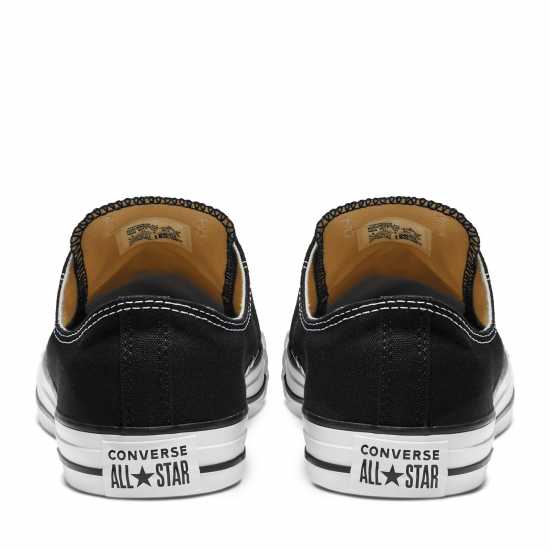 Мъжки маратонки Converse Lifestyle Chuck Ox Canvas Trainers Черно 001 Converse Lifestyle Chuck Ox Canvas Trainers Черно 001 Мъжки маратонки