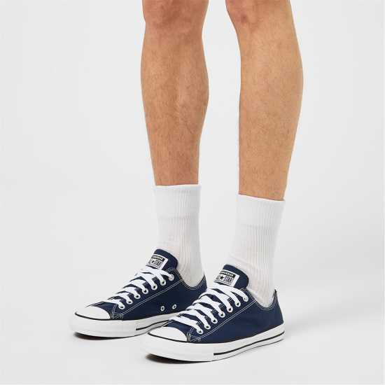 Converse Lifestyle Chuck Ox Canvas Trainers Нави 410 Мъжки маратонки