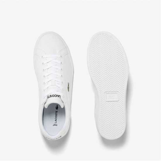 Lacoste Ниски Маратонки Men's Lerond Pro Canvas Low Trainers Бяло/Бяло 