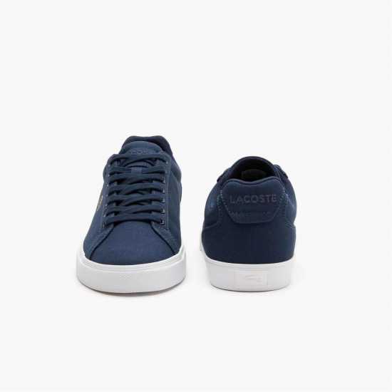 Lacoste Ниски Маратонки Men's Lerond Pro Canvas Low Trainers Морско синьо/Бяло 
