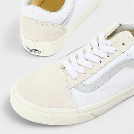 Vans Ниски Маратонки Adults Old Skool Tone Marshmallow/white Canvas Low Trainers Vans Ниски Маратонки Adults Old Skool Tone Marshmallow/white Canvas Low Trainers