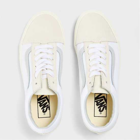 Vans Ниски Маратонки Adults Old Skool Tone Marshmallow/white Canvas Low Trainers Vans Ниски Маратонки Adults Old Skool Tone Marshmallow/white Canvas Low Trainers