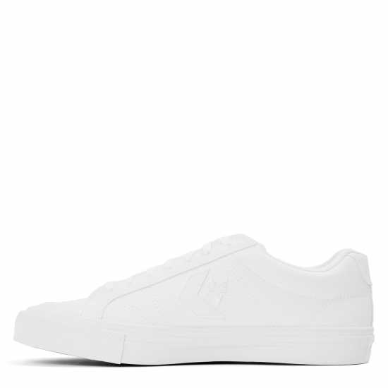 Converse Men's Canvas Trainers White/White 