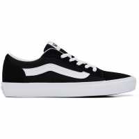 Vans Mens Vero Canvas Trainers Black/White 