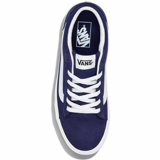 Vans Mens Vero Canvas Trainers Deep Twilight Vans Mens Vero Canvas Trainers Deep Twilight