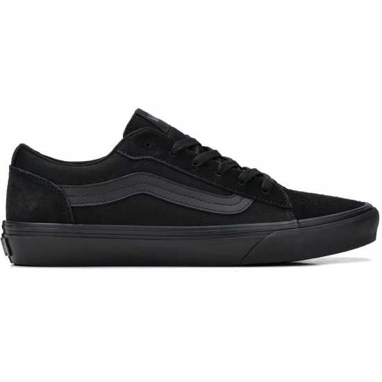 Vans Mens Vero Canvas Trainers Black/Black 