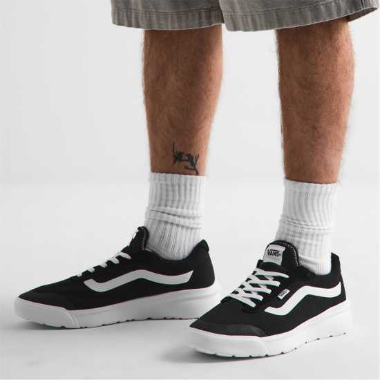 Vans Men's Canvas Trainers Black 