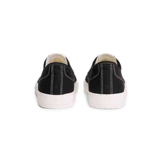 Tommy Jeans Men's Canvas Trainers Black 