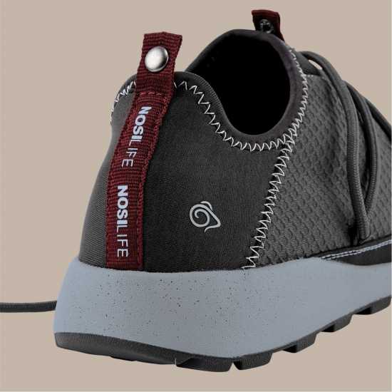 Craghoppers Маратонки Без Връзки Men's Locke Pack Slip On Trainers Black Pepper 