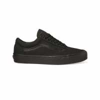 Vans Платнени Ниски Обувки Old Skool Canvas Low Top Mens Black/Black 