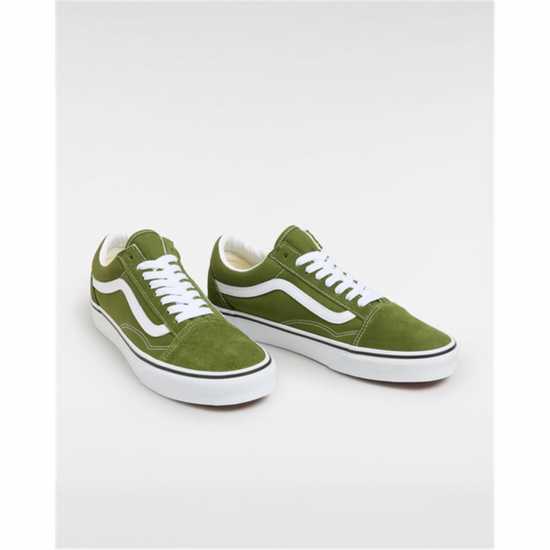 Vans Платнени Ниски Обувки Old Skool Canvas Low Top Mens Pesto Vans Платнени Ниски Обувки Old Skool Canvas Low Top Mens Pesto