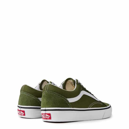 Vans Платнени Ниски Обувки Old Skool Canvas Low Top Mens Pesto Vans Платнени Ниски Обувки Old Skool Canvas Low Top Mens Pesto