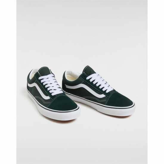 Vans Платнени Ниски Обувки Old Skool Canvas Low Top Mens Scarab 