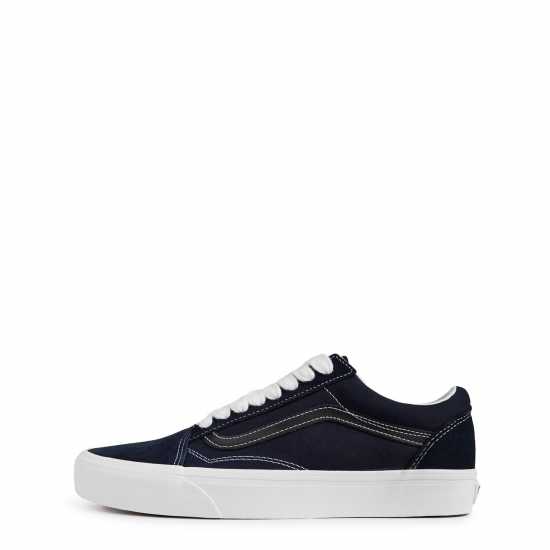 Vans Платнени Ниски Обувки Old Skool Canvas Low Top Mens Blue 