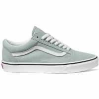 Vans Платнени Ниски Обувки Old Skool Canvas Low Top Mens Чисто сиво 