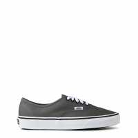 Vans Authentic Trainers Pewter/White 
