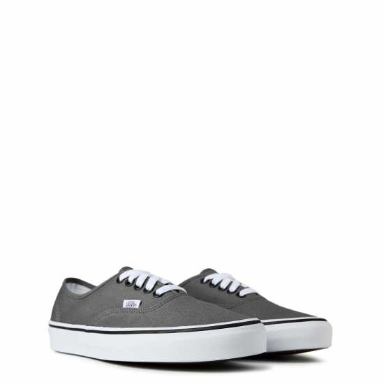 Vans Authentic Trainers Pewter/White 