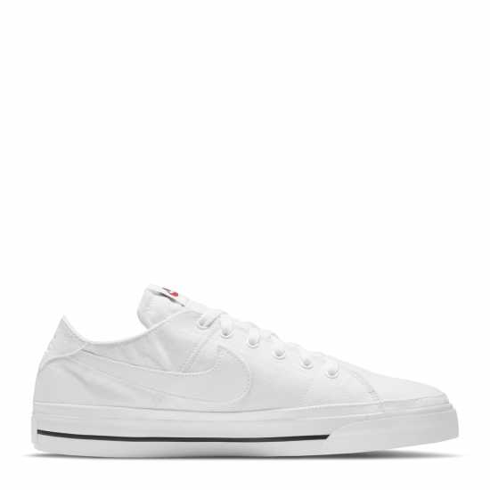 Мъжки текстилни маратонки и платненки Nike Court Legacy Canvas Men's Shoes Бяло/Бяло Nike Court Legacy Canvas Men's Shoes Бяло/Бяло Мъжки текстилни маратонки и платненки
