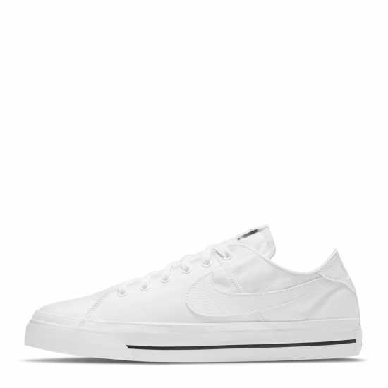 Мъжки текстилни маратонки и платненки Nike Court Legacy Canvas Men's Shoes Бяло/Бяло Nike Court Legacy Canvas Men's Shoes Бяло/Бяло Мъжки текстилни маратонки и платненки